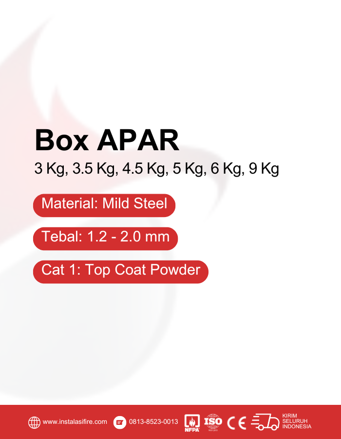 Spesifikasi Box APAR