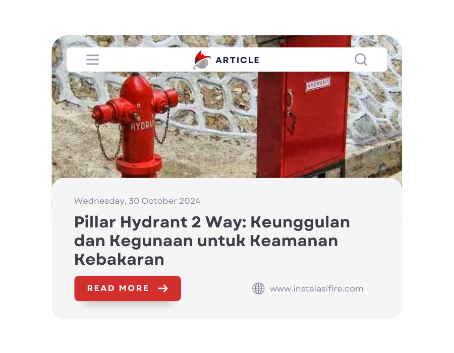 Pillar Hydrant 2 Way: Keunggulan dan Kegunaan